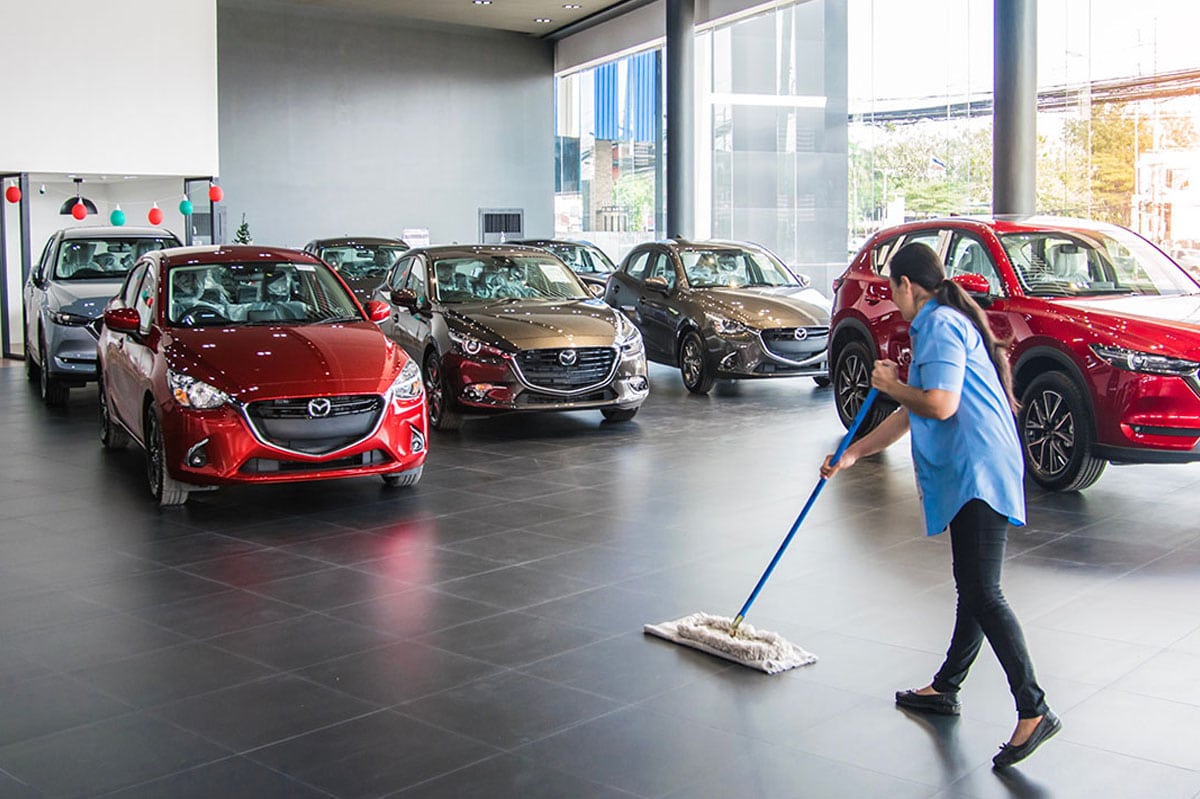 Car Dealership Cleaning